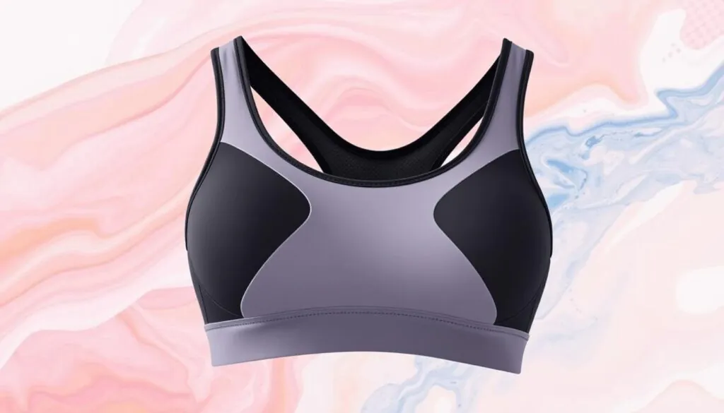 breathable sports bra