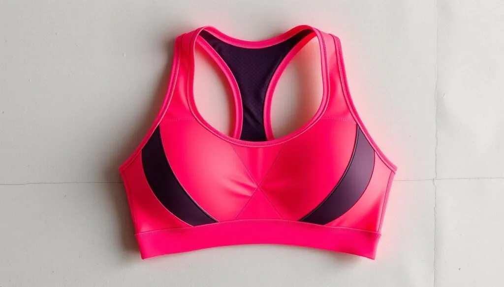 breathable sports bra