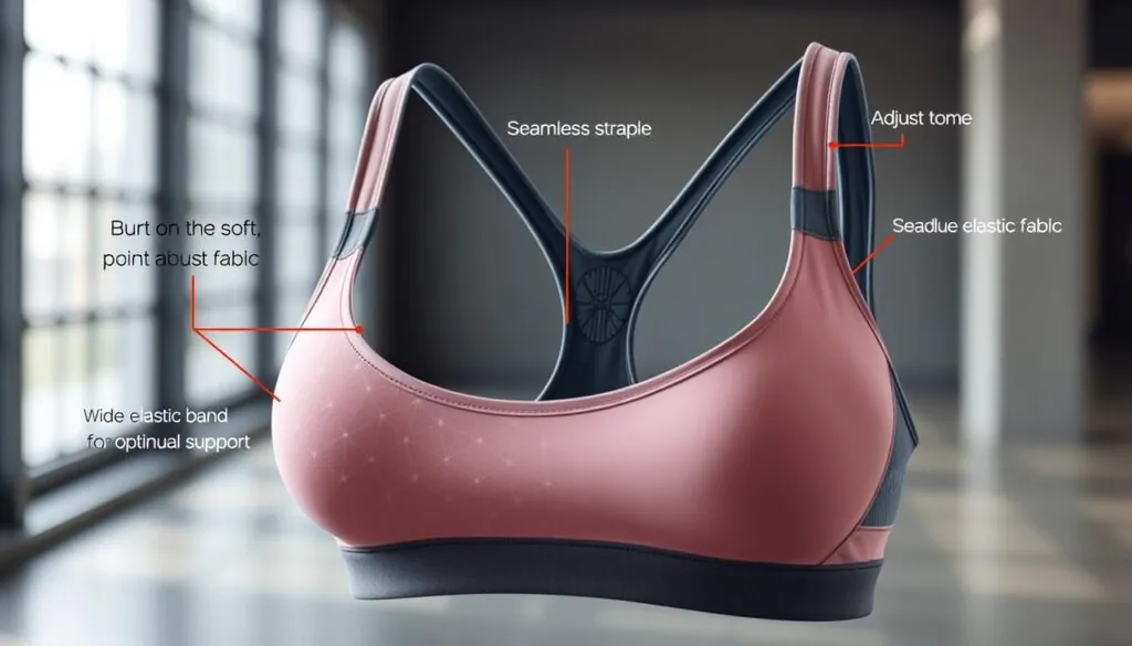 comfortable sports bra