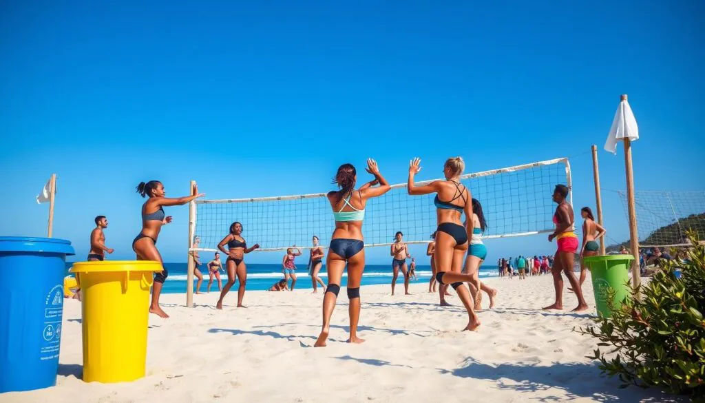 playing safely in beach volleyball