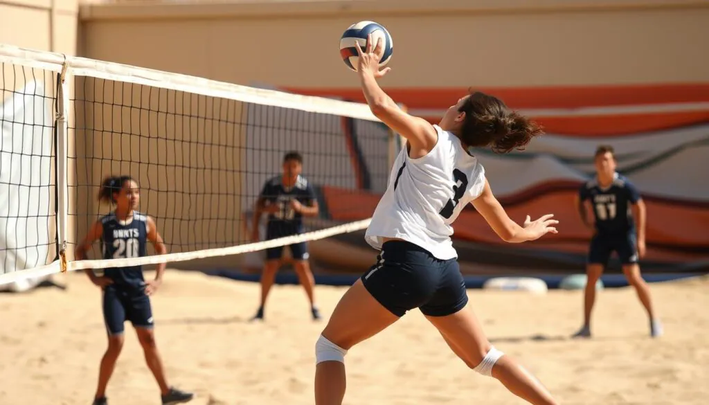 volleyball offensive techniques