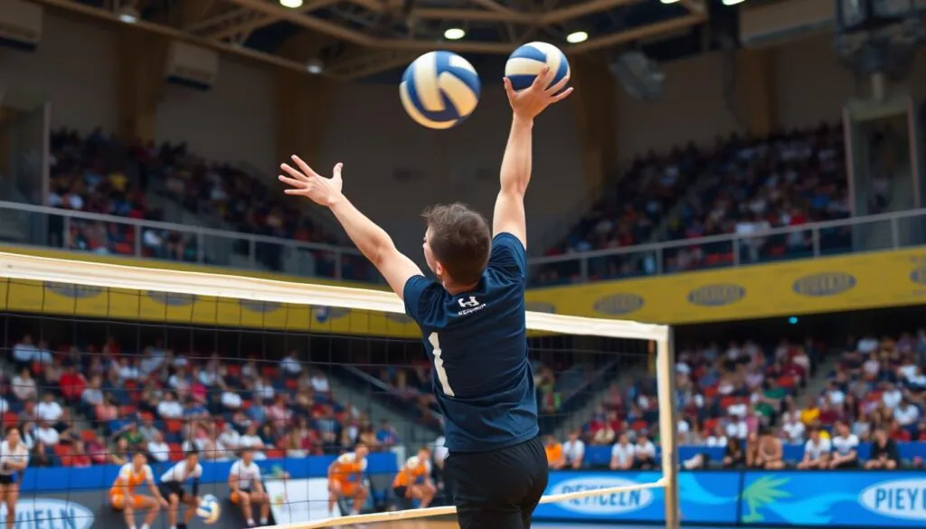 volleyball tipping techniques